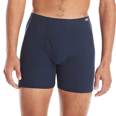 Hanes Men's Comfort Soft Boxer Briefs, X-Large, Black and Gray, 5-Pack - Image 3