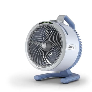 Shark FlexBreeze HydroGo Fan—Ultra-powerful portable fan with indoor + outdoor mist. Corded & cordless, 5 speeds, evaporative misting, Glacier. FA052BL - Image 1