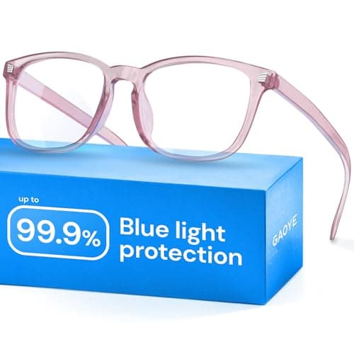 Gaoye Blue Light Glasses for Computer & Gaming - Anti UV Ray Lenses, Scratch-Resistant & Comfort Fit - Image 1