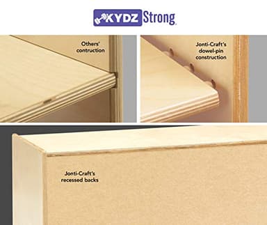 Jonti-Craft KYDZ Suite 1514JCEPL Panel, E-Height, 48" Wide, See-Thru - Image 3