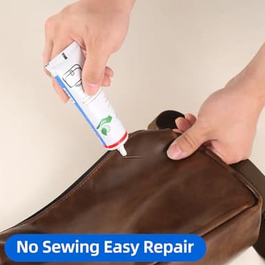 Cerca de Leather Glue,Adhesive Clear Color,Permanent, Strong, Waterproof,for Sofas, Car Seats, Purses, Leather Restoration and Bonding, 2 oz. - Image 6