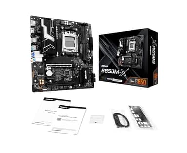 ASRock AMD B850M X Socket AM5 Ryzen 9000/8000/7000 Series DDR5 8200+(OC) MHz 128GB B850 Micro ATX Motherboard M.2 SATA3 6.0 Gb/s PCIe 4.0 BIOS Flashback 2.5G LAN M.2 Key E for WiFi - Image 11