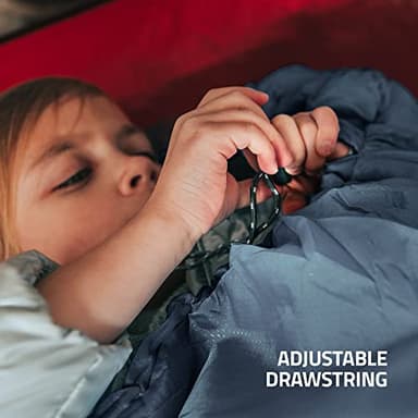 MalloMe Sleeping Bags for Adults Cold Weather & Warm - Backpacking Camping Sleeping Bag for Kids 10-12, Girls, Boys - Lightweight Compact Camping Essentials Gear Accessories Hiking Sleep Must Haves - Image 6