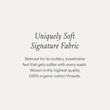 BOLL & BRANCH Signature Hemmed Sheet Set - Twin, White - Luxury 100% Organic Cotton - Includes 1 Flat, 1 Fitted, 2 Pillowcases - Buttery Soft - Image 2