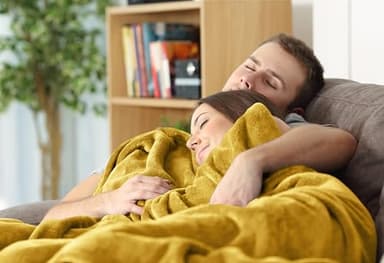 Utopia Bedding Fleece Blanket Queen Size Gold 300GSM Luxury Fuzzy Soft Anti-Static Microfiber Bed Blanket (90x90 Inch) - Image 6
