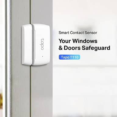 Tapo Door Sensor Mini, REQUIRES Tapo Hub, Long Battery Life w/Sub-1G Low-Power Wireless protocol, Contact Sensor, 15mm Wide Gap Allowed, Real-Time Notification, Smart Action (Tapo T110) - Image 7