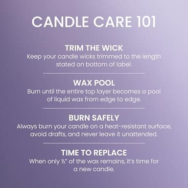 Yankee Candle Lemon Lavender Scented Candle, 22oz Large Jar with up to 150 Hour Burn Time, Giftable, Birthdays - Image 5