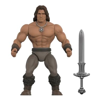 Super7 Conan The Barbarian Vintage Figures Wave 02 - Conan Action Figure - Image 2