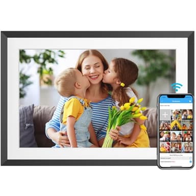 10.1" WiFi Digital Picture Frame YENOCK 32GB Smart Photo Frame IPS LCD Touch Screen Auto-Rotation Share Photos/Videos Instantly via Free APP,Mother's Day/Father's Day/Birthday/Christmas - Image 1