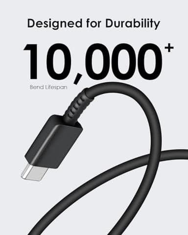 2 Pack USB C Charger, 25W Type C Fast Charging with USB-C Charger Cable 6FT Android Phone Charge for Galaxy S24 Ultra/S23+/S22/S21/S20/Phone 16 15 Pro Max 16 15 Plus - Image 5