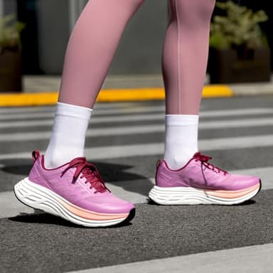 NORTIV 8 Women's Walking Shoes Cushion Running Tennis Shoes ActiveFloat Non-Slip Comfortable Breathable Workout Gym Sports Athletic Fashion Sneakers,Size 6.5,Purple,SNWS245W - Image 7