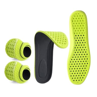 Eimocs 2 Pairs Comfort Insoles for Men/Women, Memory Foam Inserts, Prevent Foot Odor, Providing Great Shock Absorption and Cushioning for Feet Relief,Steppers Insoles - Image 1