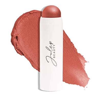 Julep Skip The Brush Cream to Powder Blush Stick - Desert Rose - Blendable and Buildable Color - 2-in-1 Blush and Lip Makeup Stick - Image 1