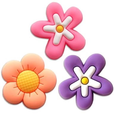 Butterfly & Flower Croc Charms for Girls - 30 PCS Colorful Shoe Decoration Pins for Clog Sandals,Cute Accessories for Kids,Women Party Favor Gifts - Image 9