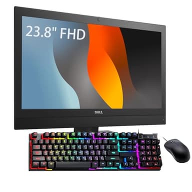 Dell Optiplex 7440 All-in-One Desktop Computer, 23.8" FHD(1920x1080) AIO Desktop, Core i5-6500, 16GB RAM, 512GB SSD, Mouse & RGB Keyboard, USB WiFi & BT, Windows 10 Pro (Renewed) - Image 2