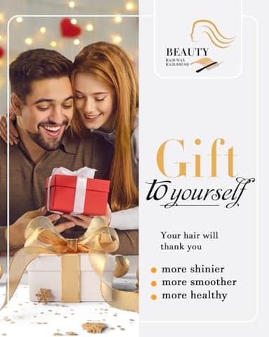 Slick Back Hair Brush & Hair Wax Stick Set - Tames Frizz & Smooths Flyaways - Sleek Ponytails, Buns, Edges - Styling Cream/Gel/Balm/Pomade Stick for Women - Styling Accessories for Girls & Kids - Image 8