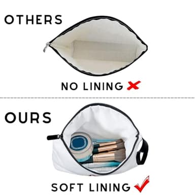 Small Funny Birthday Girlfriend Gifts for Women Makeup Cosmetic Travel Bags for Women Gag Gifts Funny Adult Teen Girls - Image 4