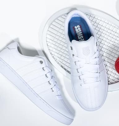 K-Swiss Men's Court Pro II CMF Sneaker, White/Silver, 10.5 M - Image 8