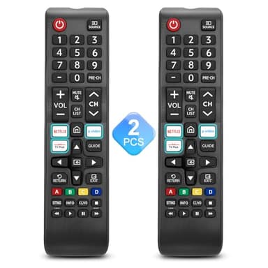 【Pack of 2】 Universal for Samsung-TV-Remote-Control Replacement,Compatible with All Samsung Smart Frame QLED LED 7 Series TVs - Image 1