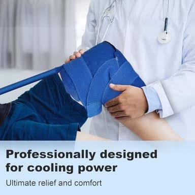 Ice Machine for Knee After Surgery for Post-Surgery Care, Cold Therapy Machine System for Knee and Joint Compression Pad,14-Quart Cooler, Universal-pad - Image 3