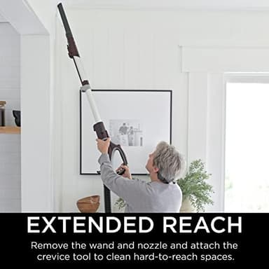 Shark NV752 Rotator Powered Lift-Away TruePet Upright Vacuum with HEPA Filter, Large Dust Cup Capacity, LED Headlights, Upholstery Tool, Perfect Pet Power Brush & Crevice Tool, Bordeaux - Image 5
