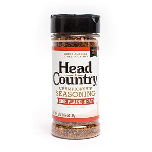Head Country Bar-B-Q Championship Seasoning, High Plains Heat Gluten Free All-Purpose Barbecue Seasoning Extra Spicy Dry Rub To Turn Up The Heat On Your BBQ Favorites 5.12 Ounce, Pack of 6 - Image 1