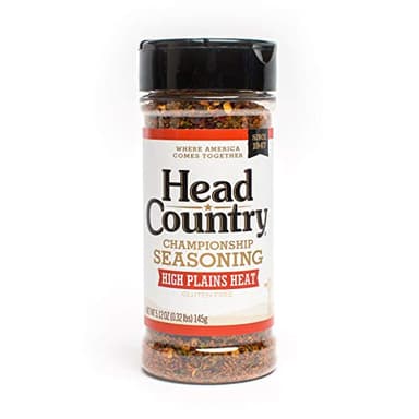 Head Country Bar-B-Q Championship Seasoning, High Plains Heat Gluten Free All-Purpose Barbecue Seasoning Extra Spicy Dry Rub To Turn Up The Heat On Your BBQ Favorites 5.12 Ounce, Pack of 6 - Image 1