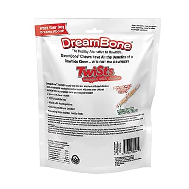DreamBone Twist Sticks, Wrapped With Real Chicken, Rawhide-Free Chews For Dogs, 50 Count - Image 3