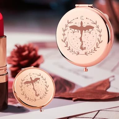 CMNIM Acotar Velaris Merch Gift The 13 Inspired Mirror Throne Glass Series Fan Gift City of Starlight Gift for Bookworm (The 13 Inspired Mirror) - Image 2