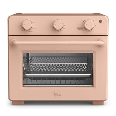 bella Air Fry Toaster Oven, 7 Preset Cooking Options, Dishwasher-Safe EverGood Coated Trays Included, 60-Minute Auto Shutoff w Audible Timer, Power Indicator Light, 1700 Watt, Blossom - Image 1