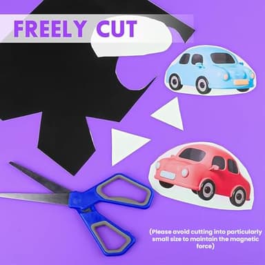 DIYMAG Printable Magnetic Sheets, 8Pcs 8.5 x 11 Inch Flexible Magnet Sheets Matte Non Adhesive Magnetic Paper for Inkjet Printer Photo DIY Crafts - Image 6