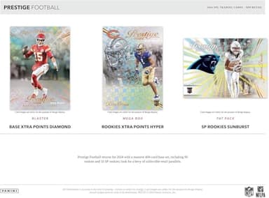 2024 Prestige Football Trading Cards Blaster Box (6 Packs) - Image 6