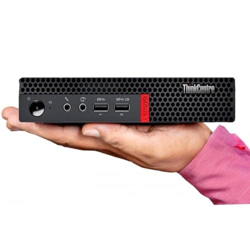 Lenovo ThinkCentre Mini Business Desktop, Ultra-Quiet Design, Dual-4K Monitor Support, 16GB Memory, 1TB PCIe SSD, AMD Dual-Core Processor, USB-C, Wi-Fi, RJ-45, Bluetooth, KB & Mouse, Windows 11 Pro - Image 1