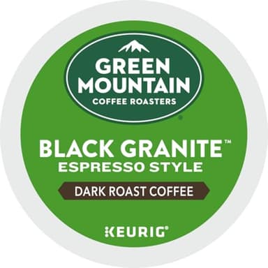Green Mountain Coffee Roasters Black Granite, Keurig Single Serve K-Cup Pods, Espresso Style Dark Roast, 60 Count (6 Packs of 10) - Image 8