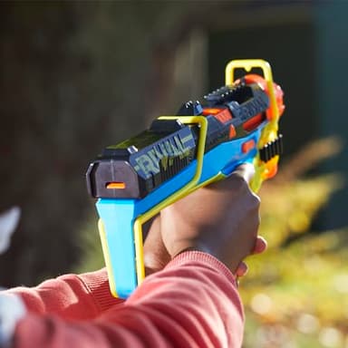 Nerf Rival Mirage XXIV-800 Blaster, 10 Nerf Rival Accu-Rounds, 2 Ways to Load, 8 Round Removable Magazine, Pump Action Priming, Gifts for Teens - Image 8