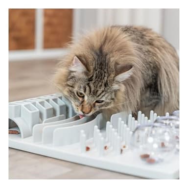 TRIXIE Fun Board Strategy Game for Cats, Puzzle Toy, Treat Dispenser, Interactive Play, Mental Stimulation - Image 8