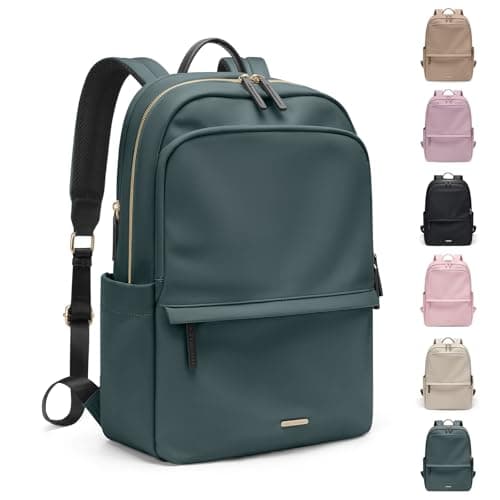 GOLF SUPAGS Women Laptop Backpack Casual Daypack for Work Travel College Backpack Purse Fits 14 Inch Notebook (Atrovirens) - Image 1