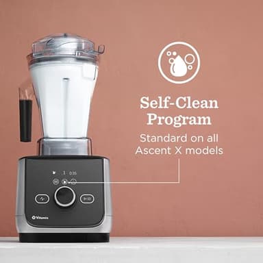 Vitamix Ascent X4 Blender, Professional-Grade, 5 Preset Blending Programs, 48-ounce Container, Self-Cleaning, Brushed Stainless - Image 2
