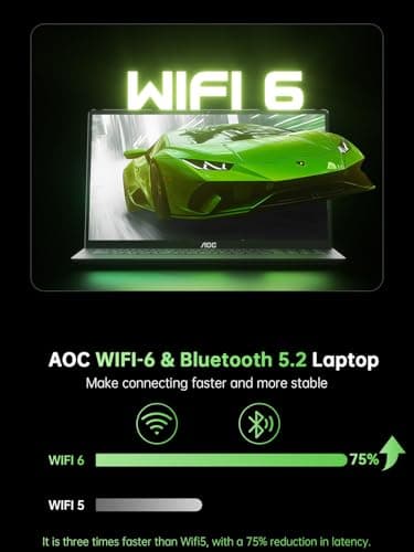 2025 AMD Laptop Computer with Ryzen 7 5700U (8C/16T, Up to 4.3GHz) Ryzen Laptop With Radeon RX Vega 8 Graphics Laptop 16GB RAM 512GB NVMe SSD, Win 11, 16.1 FHD Display, WiFi 6,53Wh Battery,HDMI,Webcam - Image 6