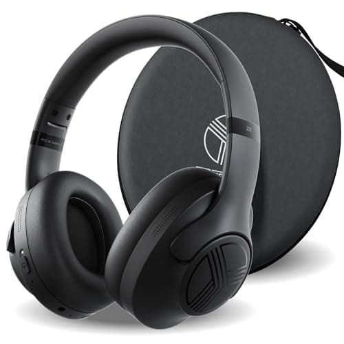 TREBLAB Z2 Hybrid Active Noise Cancelling Workout Headphones - Signature-HD Sound, Deep Bass, 58H Battery, Comfortable, Foldable Over Ear Bluetooth Headphones Wireless w/Mic for Calls, for Gym, Sport - Image 1