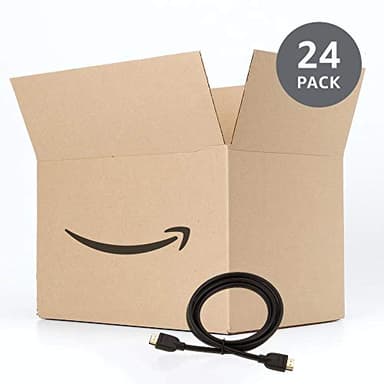 Amazon Basics High-Speed 4K Ultra HD HDMI 2.0 Cable/Cord, 6 feet, 24-Pack, 18 Gbps, 60 Hz, 2160p, 48 bit, Male-to-Male, Ethernet Ready, 3D, Black - Image 5