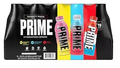 Prime Hydration Drink Variety Pack 2.0, 16.9 fl. oz., 15 pk. - Image 3