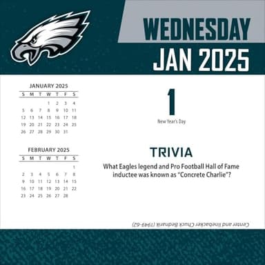 TURNER SPORTS Philadelphia Eagles 2025 Box Calendar (25998053053) - Image 2
