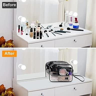 LEDAOU Beach Bag for Women Waterproof Sandproof Tote Bag Pool Bag with Zipper for Gym Shopping Travel with Wet Pocket - Image 9