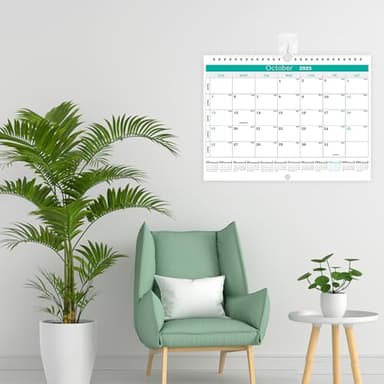 BHR Calendar 2025-2026 Wall Calendar From January 2025 to June 2026 18 Months Calendar Planner, 14.7"×11"Thick Paper with Julian Dates and Block for Home Office Planning for New Year Christmas Gifts - Image 7