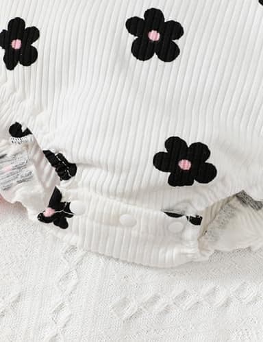 Fullfamous Infant Baby Girl Clothes Outfits Romper Spring Summer Clothing Onesie Bodysuit Jumpsuit ropa de bebe niña Daisy 0-3 Months - Image 5