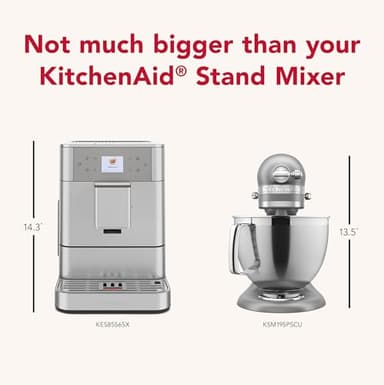 KitchenAid Fully Automatic Espresso Machine KF6, KES8556SX, Stainless Steel - Image 8