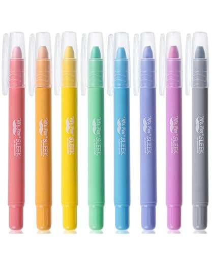 Mr. Pen- Gel Highlighter, 8 Pack, Friendly Colors, Bible Highlighters No Bleed, No Bleed Highlighters, Bible Highlighter, Bible Markers, Gel Highlighters for Bibles, Highlighter - Image 1
