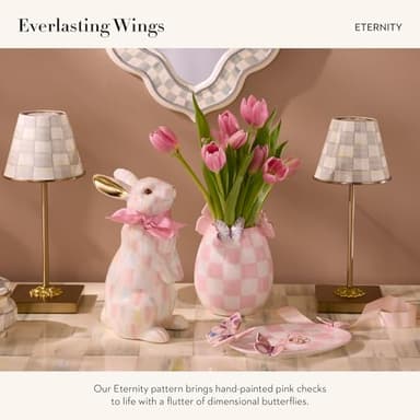 MACKENZIE-CHILDS Ceramic Tray, Unique Tray for Decor, Eternity Trinket - Image 3