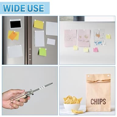 100PCS 10×2MM Round Refrigerator Magnets, Small Rare Earth Neodymium Magnets, Fridge, Office, Whiteboard, Durable Cute Magnets - Image 6